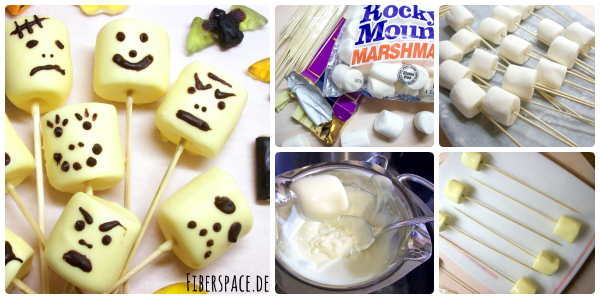 Süßigkeit für Halloween: Rezept für Marshmallow- Monster und Schaumkuss-Geister
